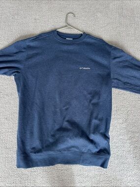 Columbia Men's Crewneck Sweatshirt - Dark Blue Heather